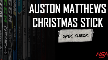 Auston Matthews Christmas Stick Spec Check