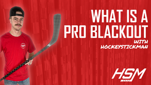 What is a Pro Blackout Hockey Stick?