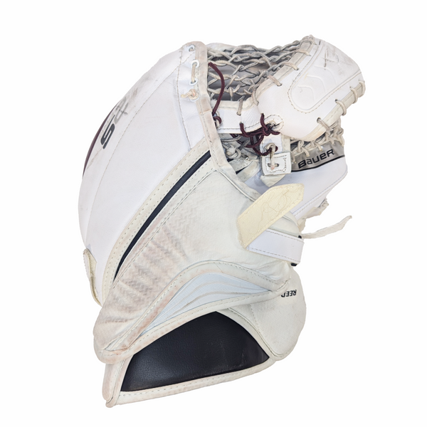 Bauer Supreme 2S Pro - Used Pro Stock Goalie Pads (White/Maroon)