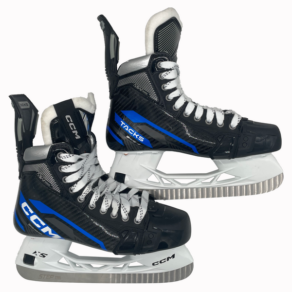 CCM Tacks AS-V Pro - New NCAA Pro Stock Hockey Skates - Size 7.5 (Black/Blue)