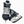 Load image into Gallery viewer, CCM Tacks AS-V Pro - NCAA Pro Stock Hockey Skates - Size 7.5 (Black/Blue)
