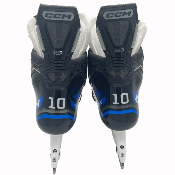 CCM Tacks AS-V Pro - NCAA Pro Stock Hockey Skates - Size 7.5 (Black/Blue)