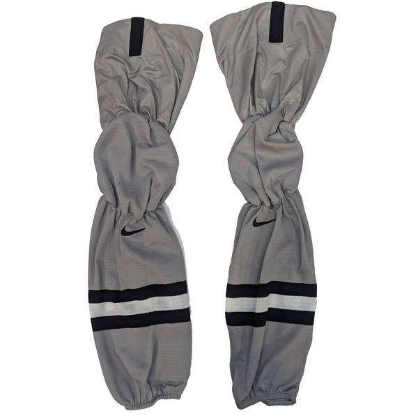 New - NCAA Nike Hockey Sock (Grey/Black/White)