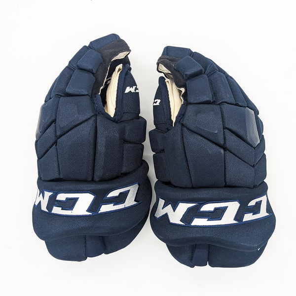 CCM HGTK - Used NHL Pro Stock Glove - Colorado Avalanche (Navy)