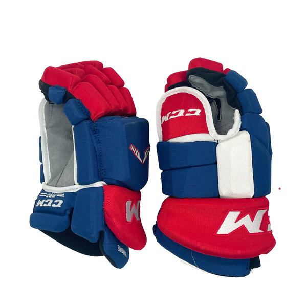 CCM HGTKPP - NHL Pro Stock Glove - Phil Varone (Blue/Red/White)