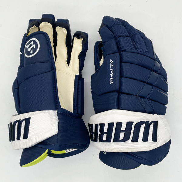 Warrior Alpha DX - NHL Pro Stock Glove - Erik Johnson (Navy)