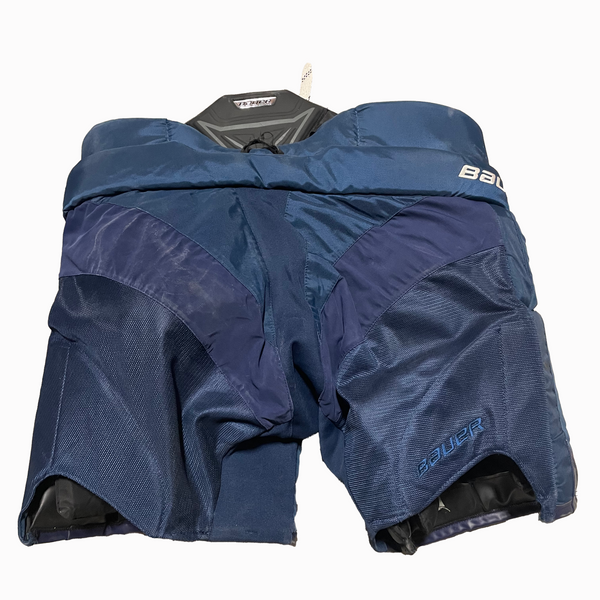 Bauer - Used Pro Stock Goalie Pants (Navy)