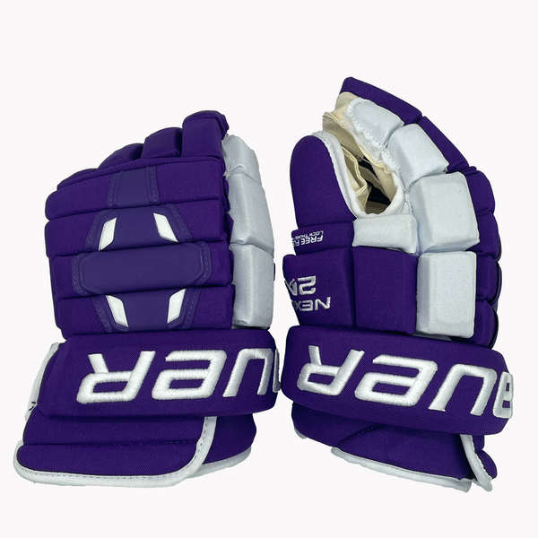 Bauer Nexus 2N - Pro Stock Glove - NCAA (Purple/White)