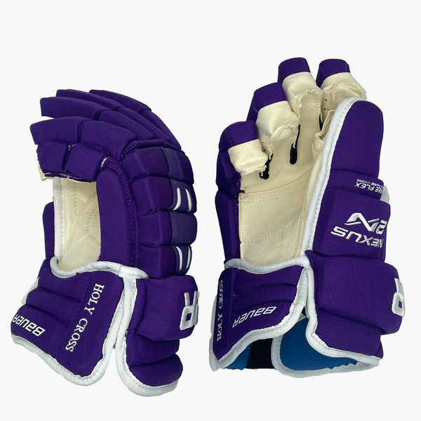 Bauer Nexus 2N - Pro Stock Glove - NCAA (Purple/White)