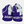 Load image into Gallery viewer, Bauer Supreme Ultrasonic - NCAA Pro Stock Gloves - (Purple/White)
