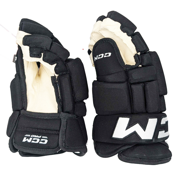 CCM HG97PP - NHL Pro Stock Glove - Calgary Flames (Black)