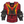 Load image into Gallery viewer, Brians Optik 2 - NHL Pro Stock Goalie Chest Protector - Calgary Flames (Red/Black/Yellow)
