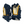 Load image into Gallery viewer, CCM HGTKXP - Intermediate Pro Stock Glove (Navy/Yellow)
