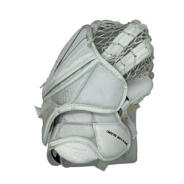 Bauer Vapor Hyperlite 2 - Used Pro Stock Senior Full Goalie Set (White)