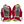 Load image into Gallery viewer, Warrior Alpha DX - Used Pro Stock Hockey Gloves (Red/Yellow/White)
