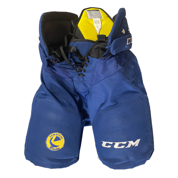 CCM HPTK - Used WHL Pro Stock Hockey Pants (Blue)