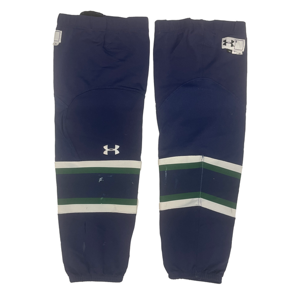 NCAA - Used Under Armour Socks (Navy/White/Green)