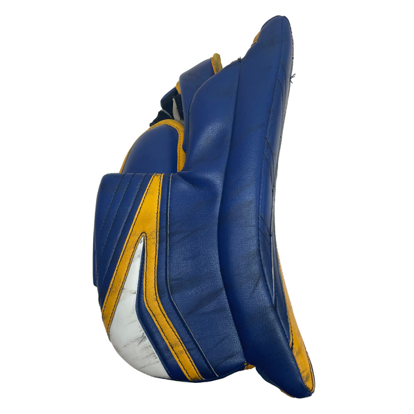 Brians Gnetik 4 - Used Pro Stock Senior Goalie Full Set (Blue/Yellow)