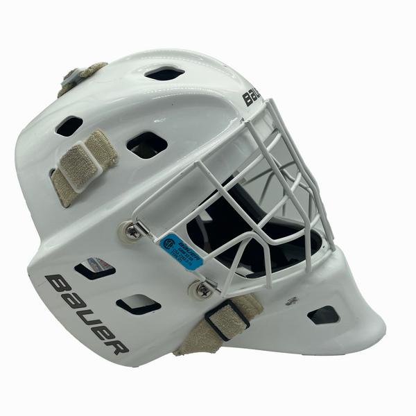 Bauer NME One - Used Goalie Helmet (White)