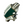 Load image into Gallery viewer, CCM Axis 2 - Used Pro Stock Goalie Glove (White/Green/Gold)
