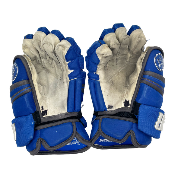 Warrior Covert - Used ECHL Pro Stock Glove (Royal Blue)