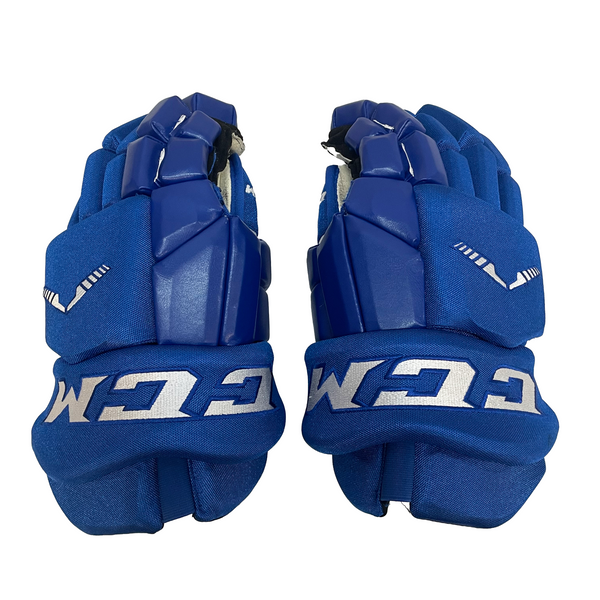 CCM HG42PP - Used WHL Pro Stock Glove (Blue)