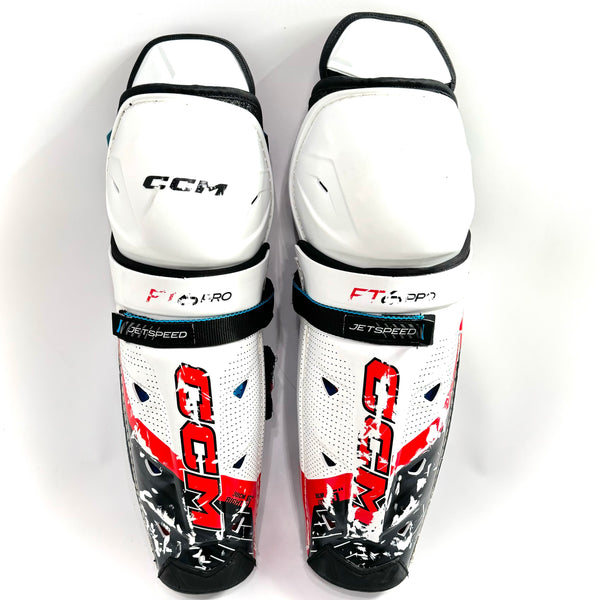 Used - CCM FT6 Pro Shin Pads - 15"