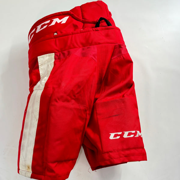 CCM HP31 - OHL Used Pro Stock Hockey Pants (Red/White)