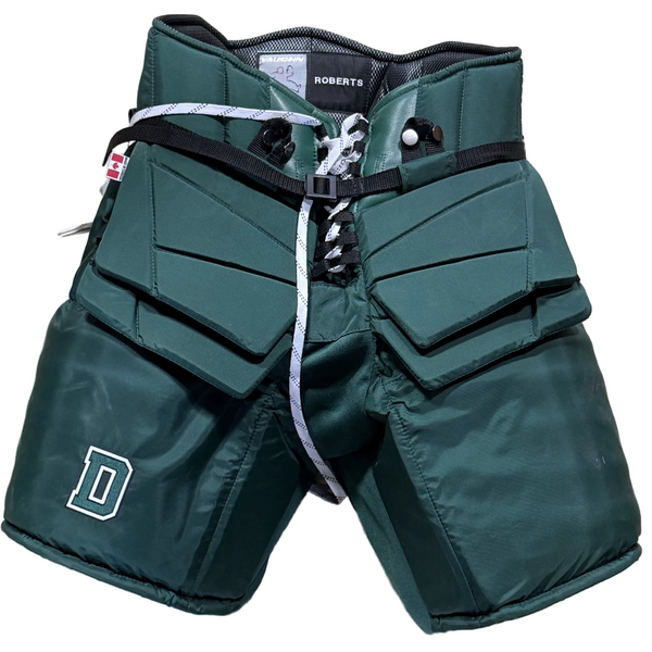 Used Vaughn Pro Custom - NCAA Pro Stock Goalie Pants - (Green)