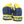 Load image into Gallery viewer, Bauer Pro Series Team - Used NCAA Pro Stock Glove (Navy/Yellow)
