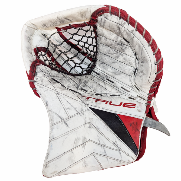 TRUE Catalyst PX3 - Used Pro Stock Goalie Pads (White/Red/Black)