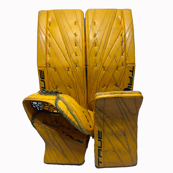 True L20.2 - Used Pro Stock Full Goalie Set (Yellow)