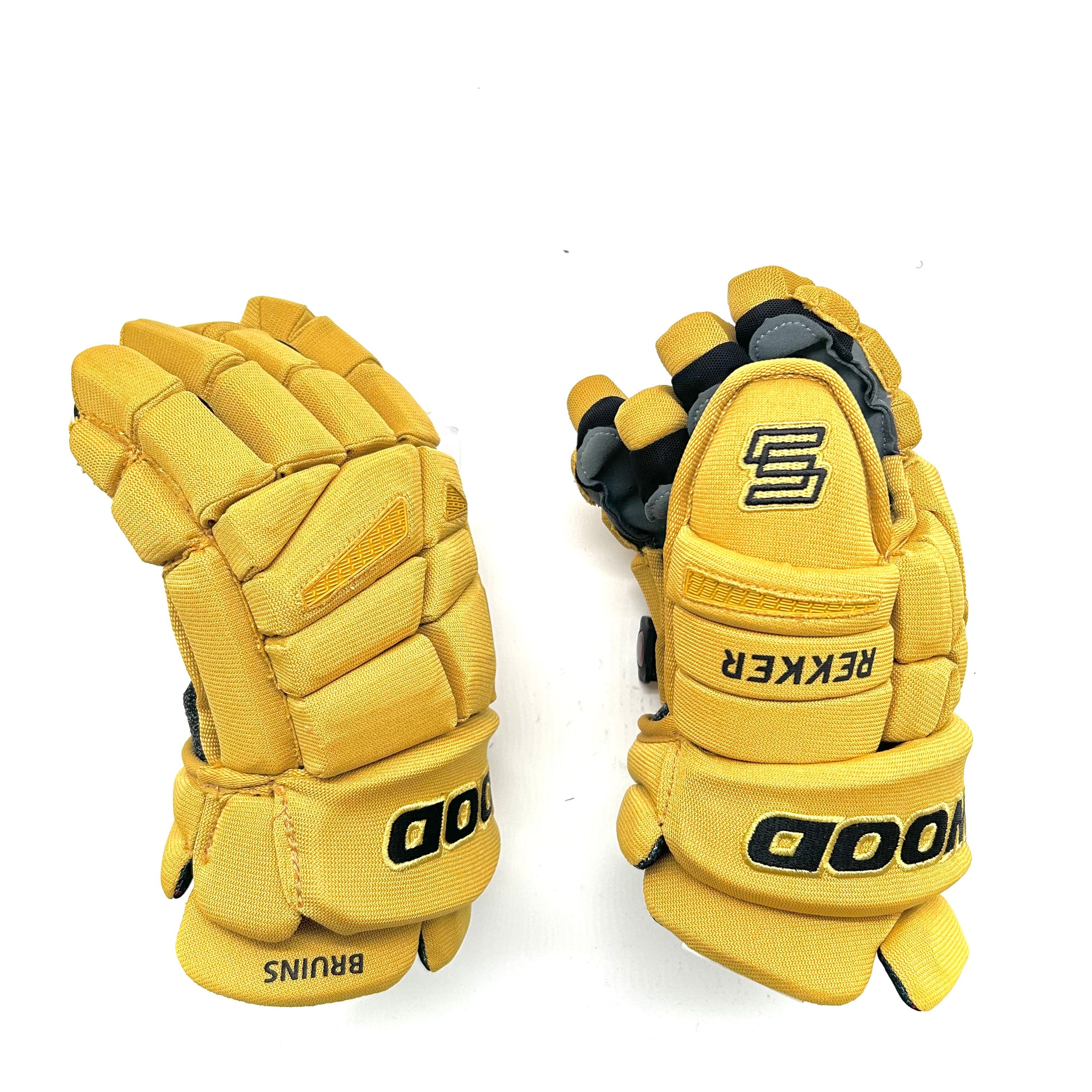 Sherwood Rekker Legend Pro - NHL Pro Stock Glove - Boston Bruins (Gold ...