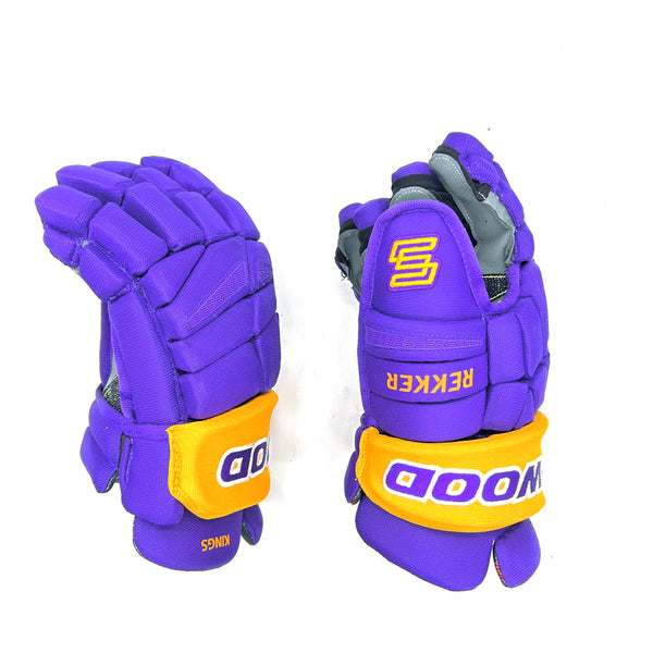 Purple hockey gloves online