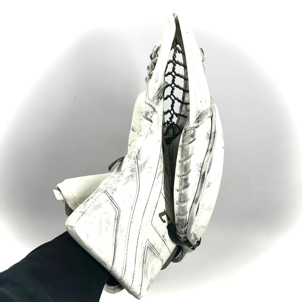 CCM AXIS - Used Pro Stock Goalie Glove (White) #2