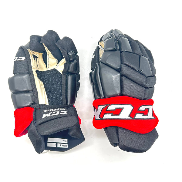 CCM HG42 - Pro Stock Glove (Black/Red)