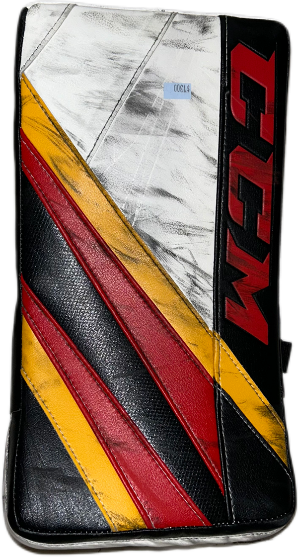 CCM Extreme Flex 5 - Used Pro Stock Goalie Full Set (White/Black/Red/Yellow)