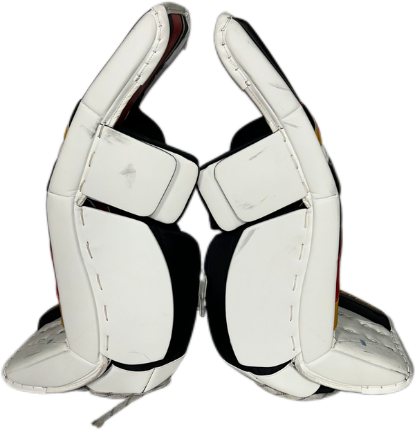 CCM Extreme Flex 5 - Used Pro Stock Goalie Full Set (White/Black/Red/Yellow)