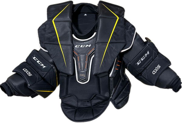 CCM AXIS - Used Pro Stock Goalie Chest Protector (Black)