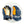 Load image into Gallery viewer, CCM HGJSXP - NCAA Pro Stock Glove (Navy/Yellow)
