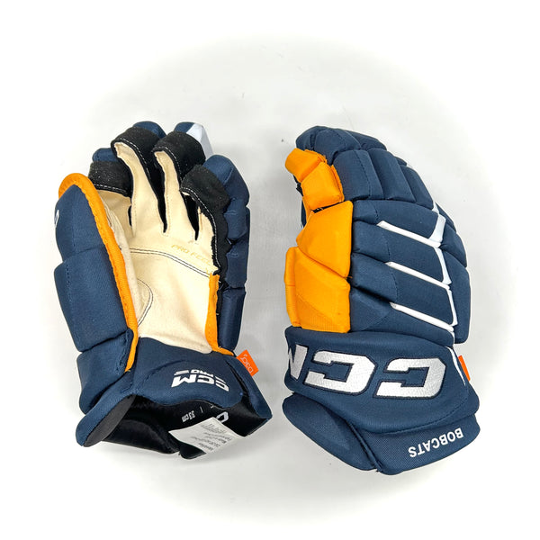 CCM HGJSXP - NCAA Pro Stock Glove (Navy/Yellow)