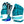 Load image into Gallery viewer, Warrior Covert QR6 - Team Stock Glove - San Jose Sharks (Teal/White)
