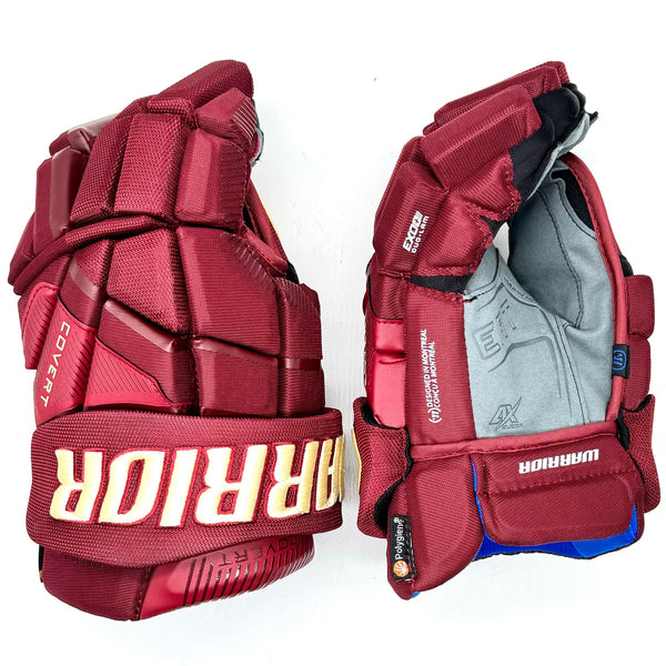 Warrior Covert QR6 - Team Stock Glove - Arizona Coyotes Retro (Brown/Gold)