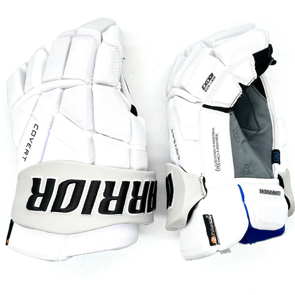 Warrior Covert QR6 - Team Stock Glove - LA Kings 3rds (White/Gray)