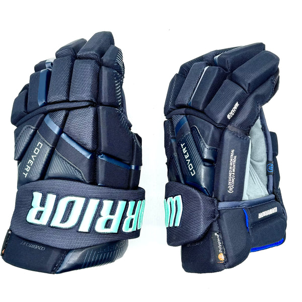 Warrior Covert QR6 - Team Stock Glove - Seattle Kraken (Navy/Ice Blue)