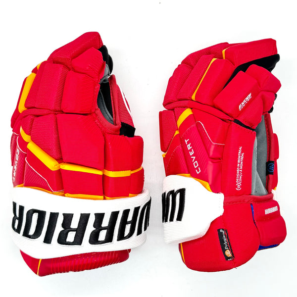 Warrior Covert QR6 - Team Stock Glove - Calgary Flames (Red/White/Yellow)