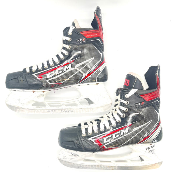 CCM Jetspeed FT2 - Used NHL Pro Stock Hockey Skate - Bowen Byram