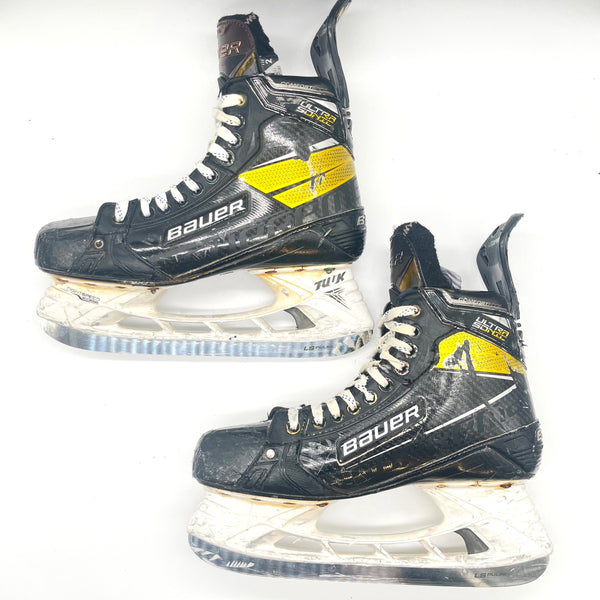 Used Bauer Supreme Ultrasonic Pro Stock Hockey Skates - Size 9.5