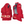 Load image into Gallery viewer, CCM HG12PP - NHL Pro Stock Glove - Calgary Flames (Red/Gold Heritage)
