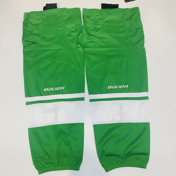 New - Bauer Premium Practice Socks (Green/White)